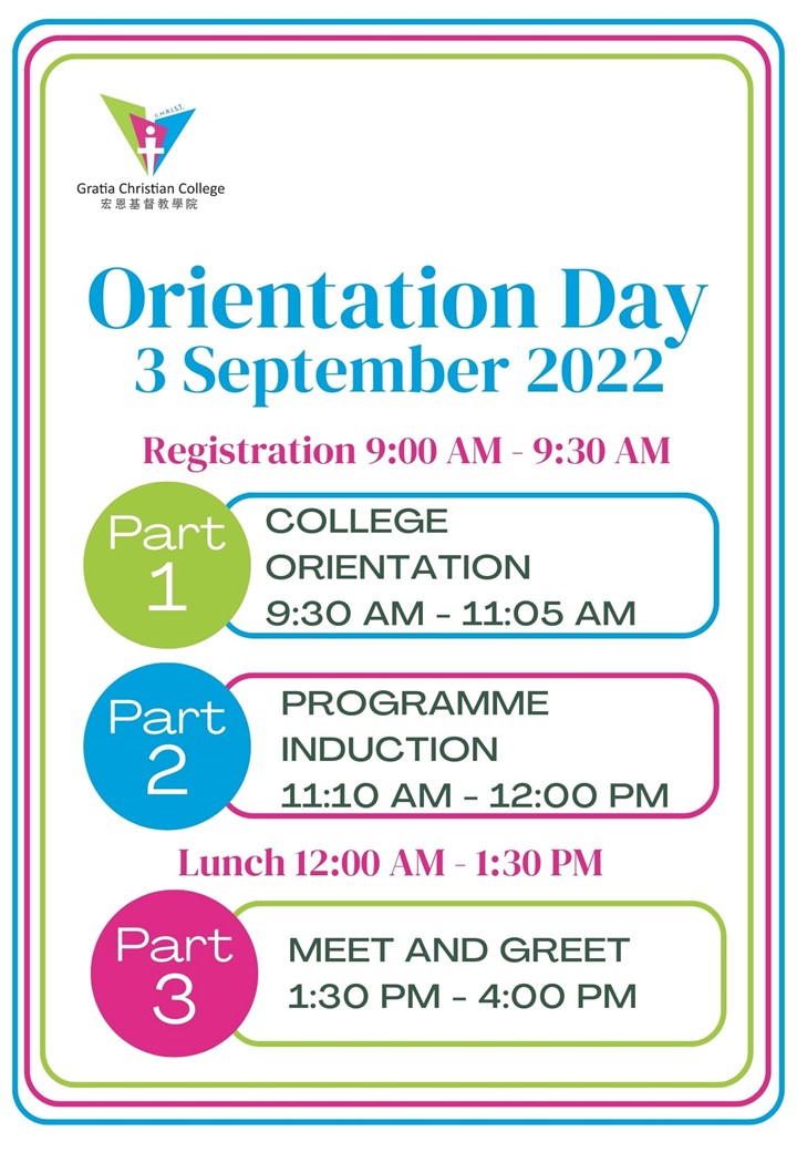 Student Orientation Day